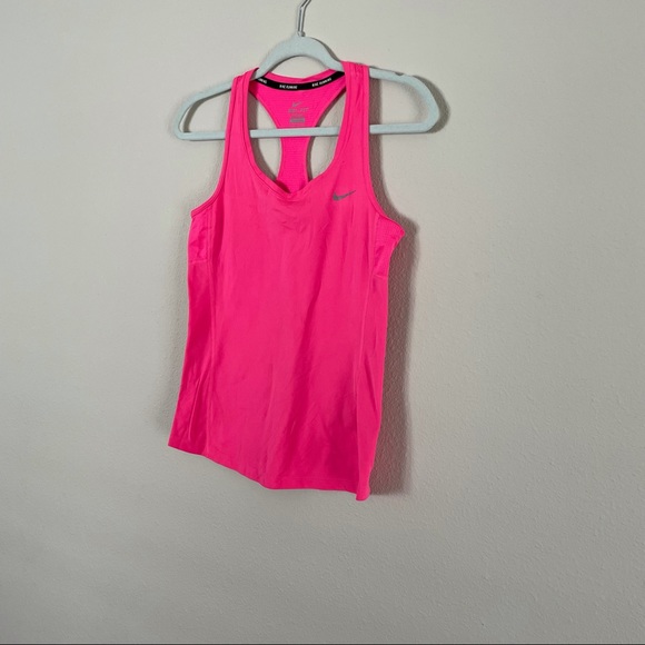 Nike running dry fit pink top size small - Picture 3 of 9